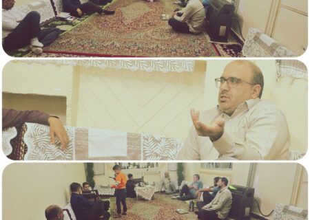 گزارش تصویری جلسه هیئت محبین اهلبیت