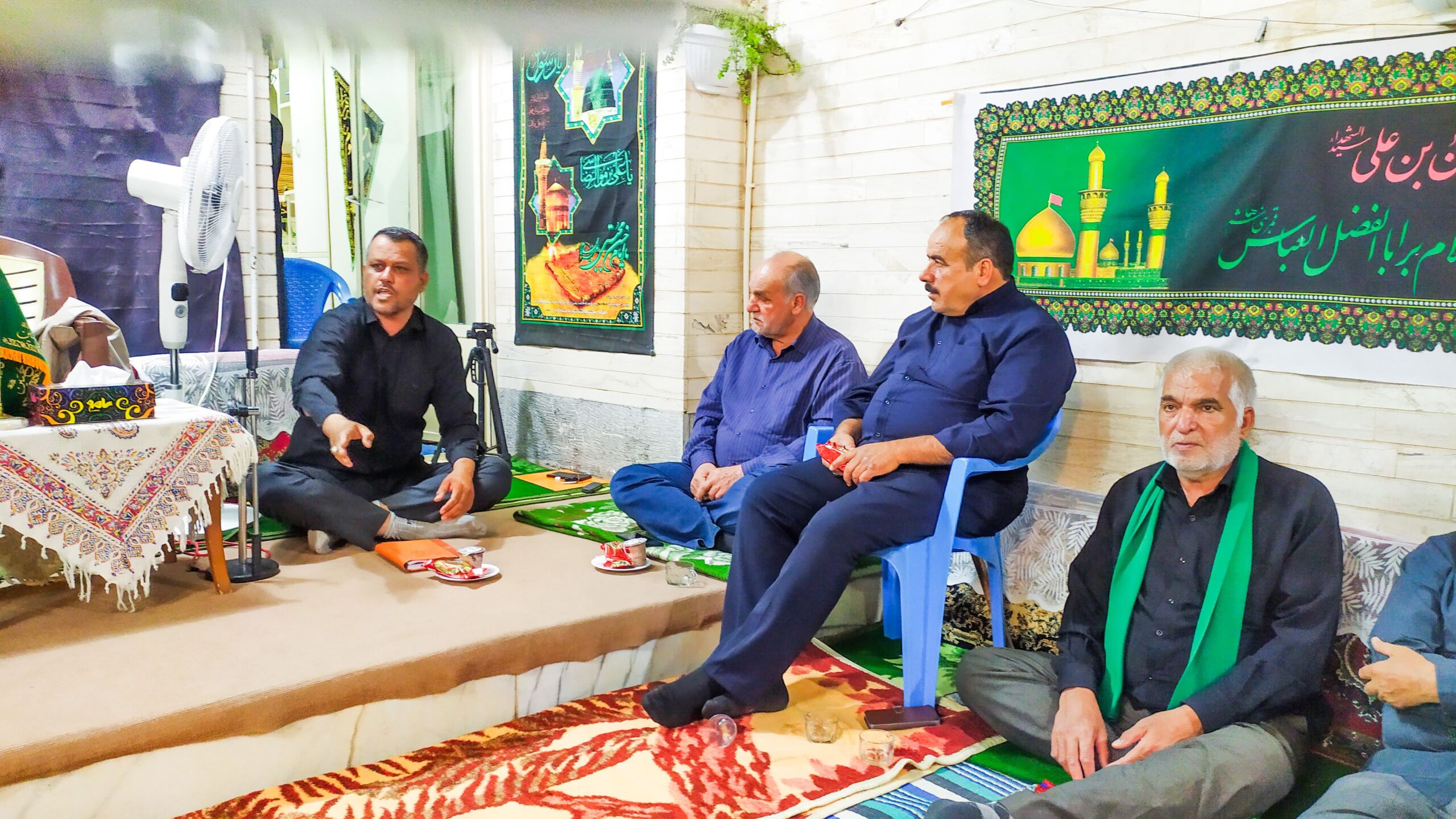 قسمت دوم :  خدمات موکب ثاراللهیان استان کرمان  طریق مشایه عمود ۳۸۷