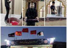 پذیرایی ایستگاه صلواتی شهدای گمنام شهر خانوک