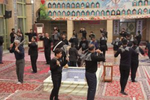 مراسم پاسداشت شهدای جهاد فرهنگی خانوک