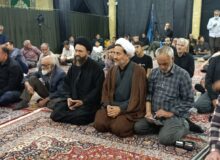 مراسم شهادت امام صادق (ع) در خانوک | بزرگداشت شهدای گمنام با حضور نوجوانان