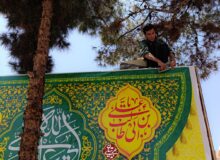 موکب رسالت آسمانی حاج قاسم شهید