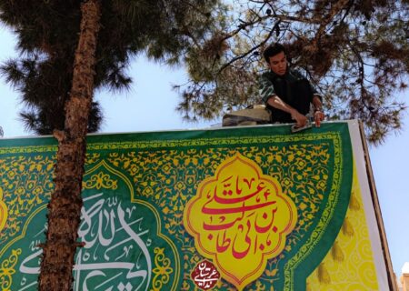 موکب رسالت آسمانی حاج قاسم شهید
