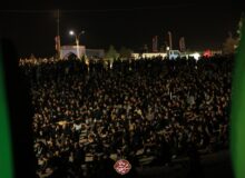 روایت تصویری از سوگواره بزرگ «شیون عرشیان» در خانوک؛ جلوه‌ای از عشق حسینی