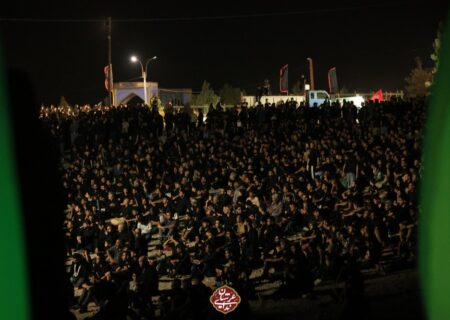 روایت تصویری از سوگواره بزرگ «شیون عرشیان» در خانوک؛ جلوه‌ای از عشق حسینی